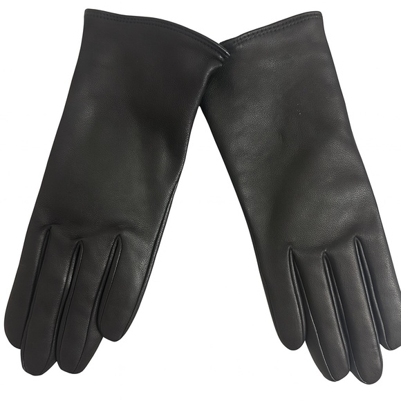 NEW! Charter Club Women's Cashmere Lined Leather Gloves Tech Touchscreen - Picture 2 of 6